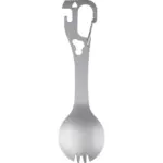 RVS spork Noe — productfoto 3