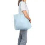 Baumwolltasche Tarin Oeko-Tex 140g bedrucken Bodenfalte 70cm — Produktfoto 6