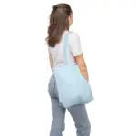 Baumwolltasche Tarin Oeko-Tex 140g bedrucken Bodenfalte 70cm — Produktfoto 7