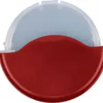 ABS pizza cutter Maurice rood - Hidalgo ABS pizza cutter Maurice, rood