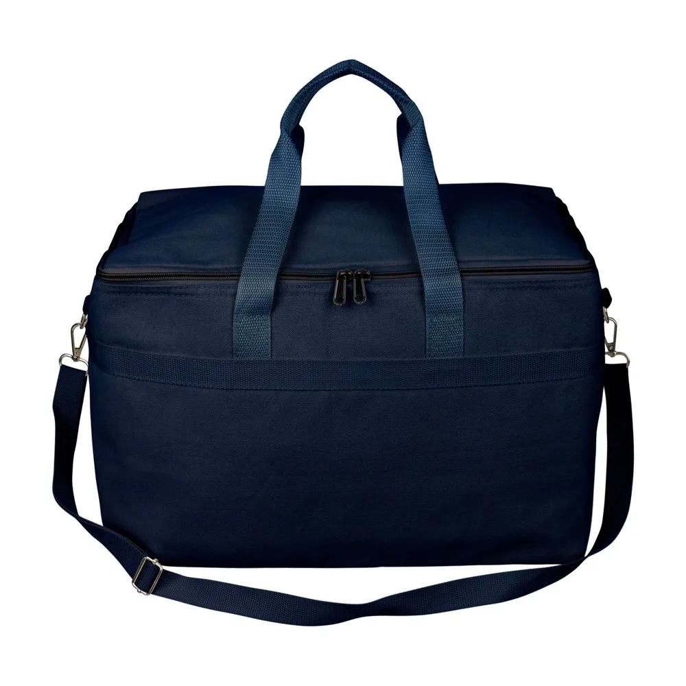 Gerecyclede polycotton 330 gsm koeltas Luz blauw - Katoenendraagtassen Gerecyclede polycotton (330 gsm) koeltas Luz, blauw