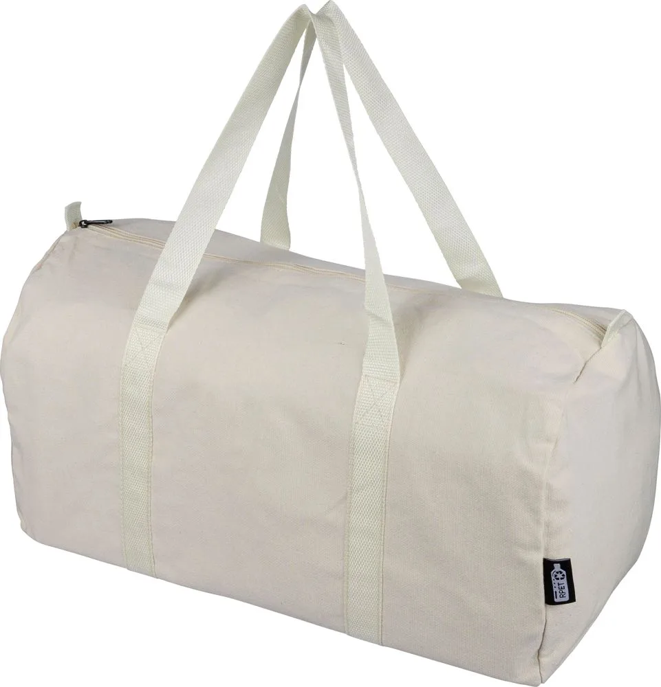 Gerecyclede polycotton (330 gsm) dufflebag Tian