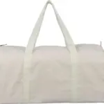 Gerecyclede polycotton (330 gsm) dufflebag Tian — productfoto 2
