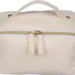 Gerecyclede PU toilettas Alon, beige