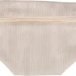 Corduroy toilettasje Tia, beige