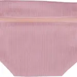 Corduroy toilettasje Tia, pastel roze