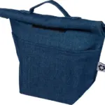 Gerecycled denim roll-top koeltas Mira