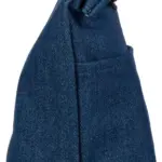 Gerecycled denim roll-top koeltas Mira — productfoto 6