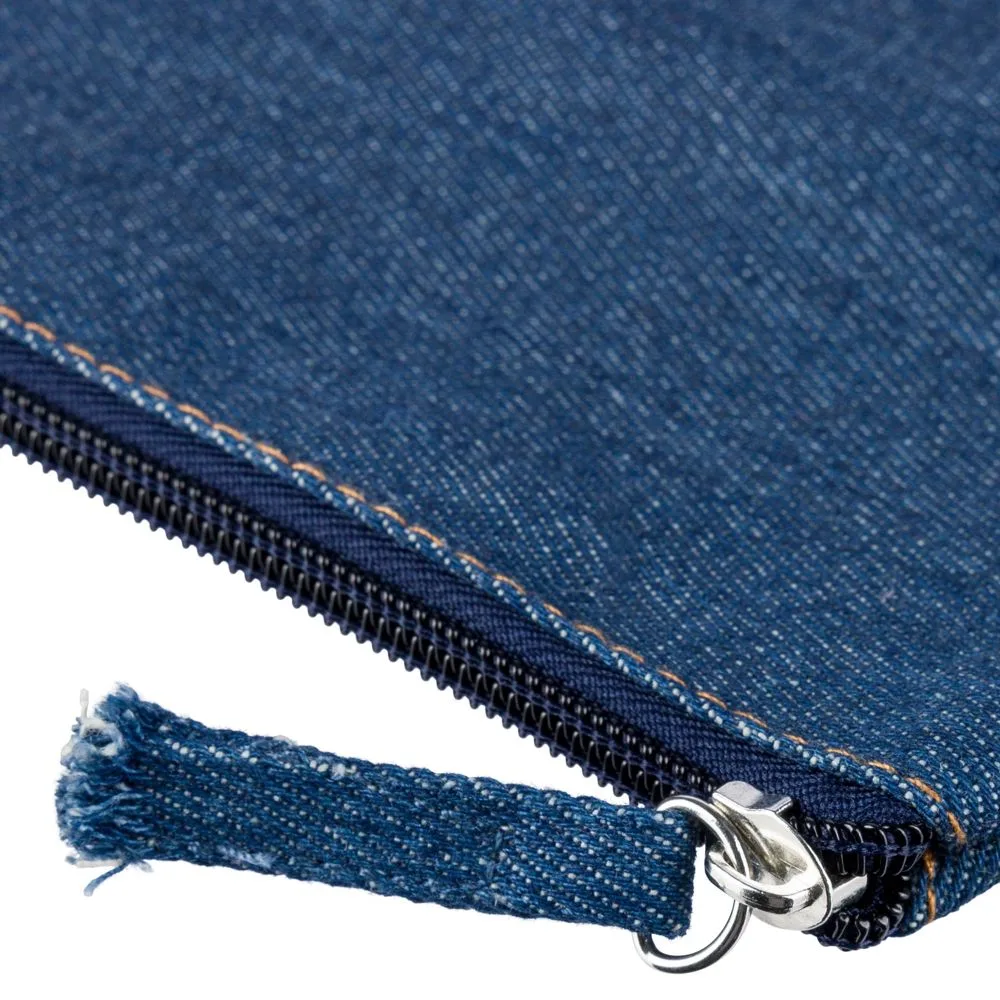 Gerecycled denim toilettas Orin productfoto 8 - Hidalgo Gerecycled denim toilettas Orin — productfoto 8