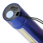 Gerecycled aluminium COB-zaklamp Sami — productfoto 8