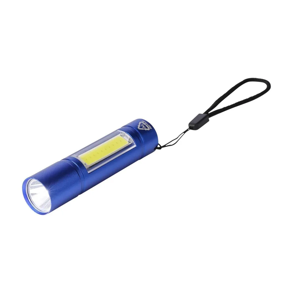 Gerecycled aluminium COB-zaklamp Sami