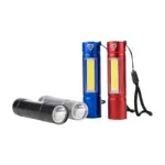 Gerecycled aluminium COB-zaklamp Sami — productfoto 18