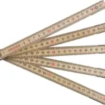 Berkenhouten opvouwbare duimstok Ezio — productfoto 5