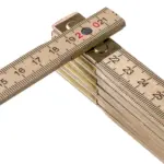 Berkenhouten opvouwbare duimstok Ezio — productfoto 7