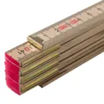 Berkenhouten opvouwbare duimstok Ezio — productfoto 8
