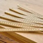 Berkenhouten opvouwbare duimstok Ezio — productfoto 10