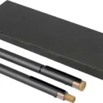 Gerecycled aluminium luxe schrijfset 2-delig Ilaria - Hidalgo Gerecycled aluminium luxe schrijfset 2-delig Ilaria