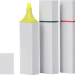 Gerecyclede ABS-tekstmarker Kavi productfoto 6 - Hidalgo-werbeartikel Gerecyclede ABS-tekstmarker Kavi — productfoto 6