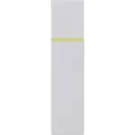 Gerecyclede ABS-tekstmarker Kavi geel - Hidalgo-werbeartikel Gerecyclede ABS-tekstmarker Kavi, geel