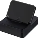 Gerecycled ABS 3-in-1 draadloze oplader Elias - Hidalgo-werbeartikel Gerecycled ABS 3-in-1 draadloze oplader Elias