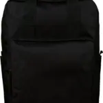 Gerecyclede (900D) polyester rugzak Amalia, zwart