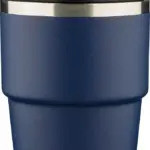 ?Gerecycled roestvrijstalen dubbelwandige drinkbeker (175 ml) Oli — productfoto 5