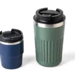 ?Gerecycled roestvrijstalen dubbelwandige drinkbeker (175 ml) Oli — productfoto 7