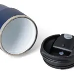 ?Gerecycled roestvrijstalen dubbelwandige drinkbeker (175 ml) Oli — productfoto 12