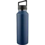 Gerecyclede roestvrijstalen dubbelwandige fles (600 ml) Mace — productfoto 4