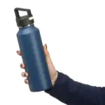 Gerecyclede roestvrijstalen dubbelwandige fles (600 ml) Mace — productfoto 14