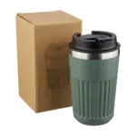 Gerecyclede roestvrijstalen reismok (400 ml) Chiara — productfoto 22