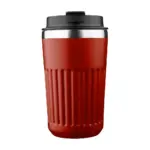Gerecyclede roestvrijstalen reismok (400 ml) Chiara, bordeaux