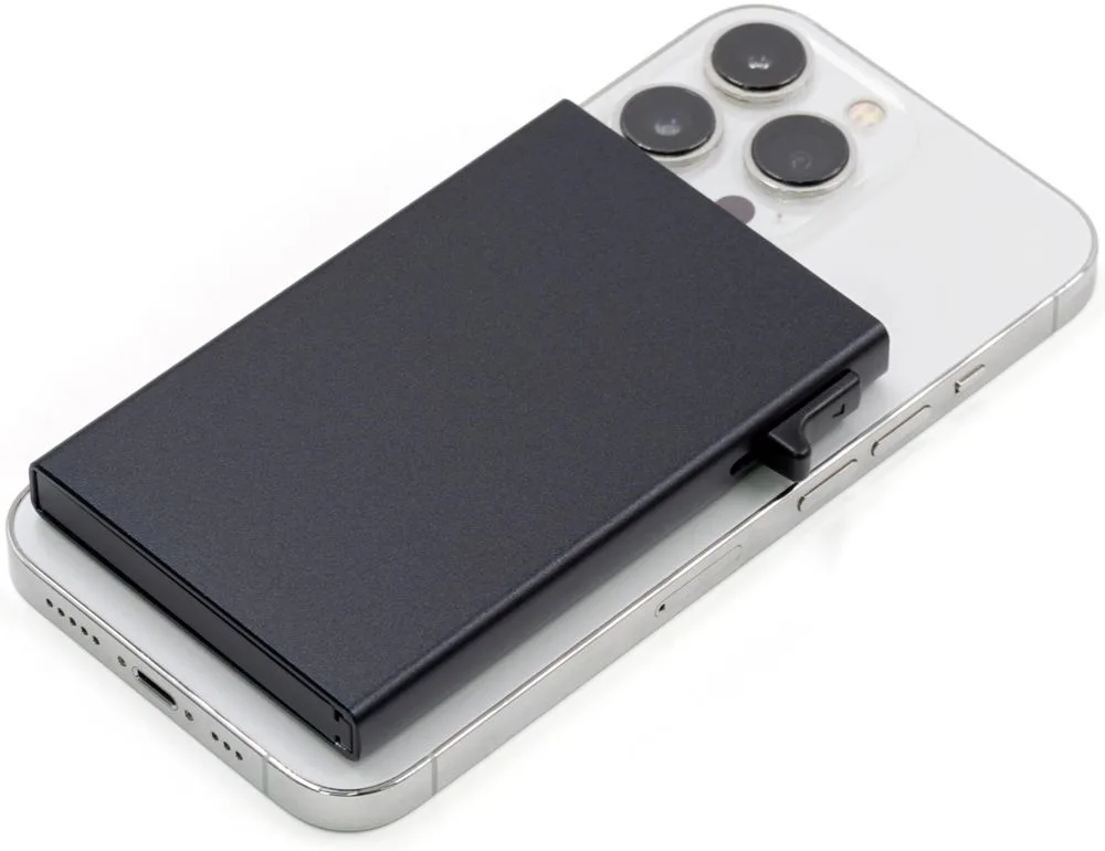 BrandCharger pasjeshouder Wally Mag | MagSafe-compatibel productfoto 5 - Hidalgo BrandCharger pasjeshouder Wally Mag | MagSafe-compatibel — productfoto 5