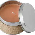 Geurkaars Zora | Blikje khaki écru - Hidalgo Geurkaars Zora | Blikje, khaki (écru)