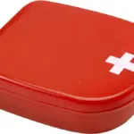 EHBO-set Mila | Kunststof koffer | Rood met wit kruis