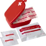 EHBO-set Mila | Kunststof koffer | Rood met wit kruis — productfoto 2