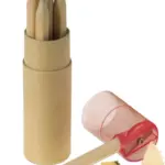 Kleurpotloden set Libbie | Gerecycled karton | 6 stuks