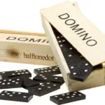 Domino-spel Enid | Gerecycled hout — productfoto 4