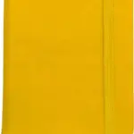 Notitieboek Brigitta | Gerecycled PU | A5 | Blanco, geel