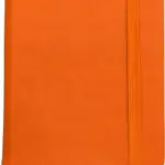 Notitieboek Brigitta | Gerecycled PU | A5 | Blanco, oranje