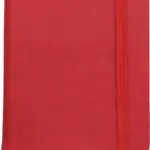 Notitieboek Brigitta | Gerecycled PU | A5 | Blanco, rood