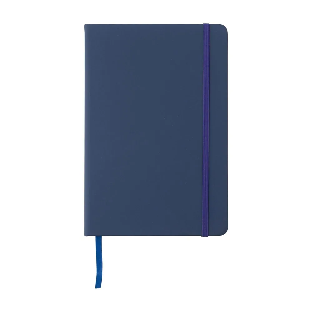 Notitieboek Eva | Gerecycled PU | A5 | Gelinieerd, blauw — productfoto 14