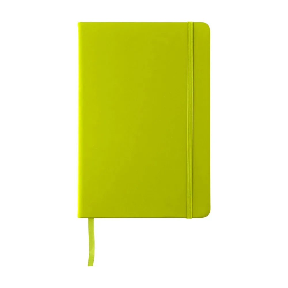 Notitieboek Eva | Gerecycled PU | A5 | Gelinieerd, lichtgroen
