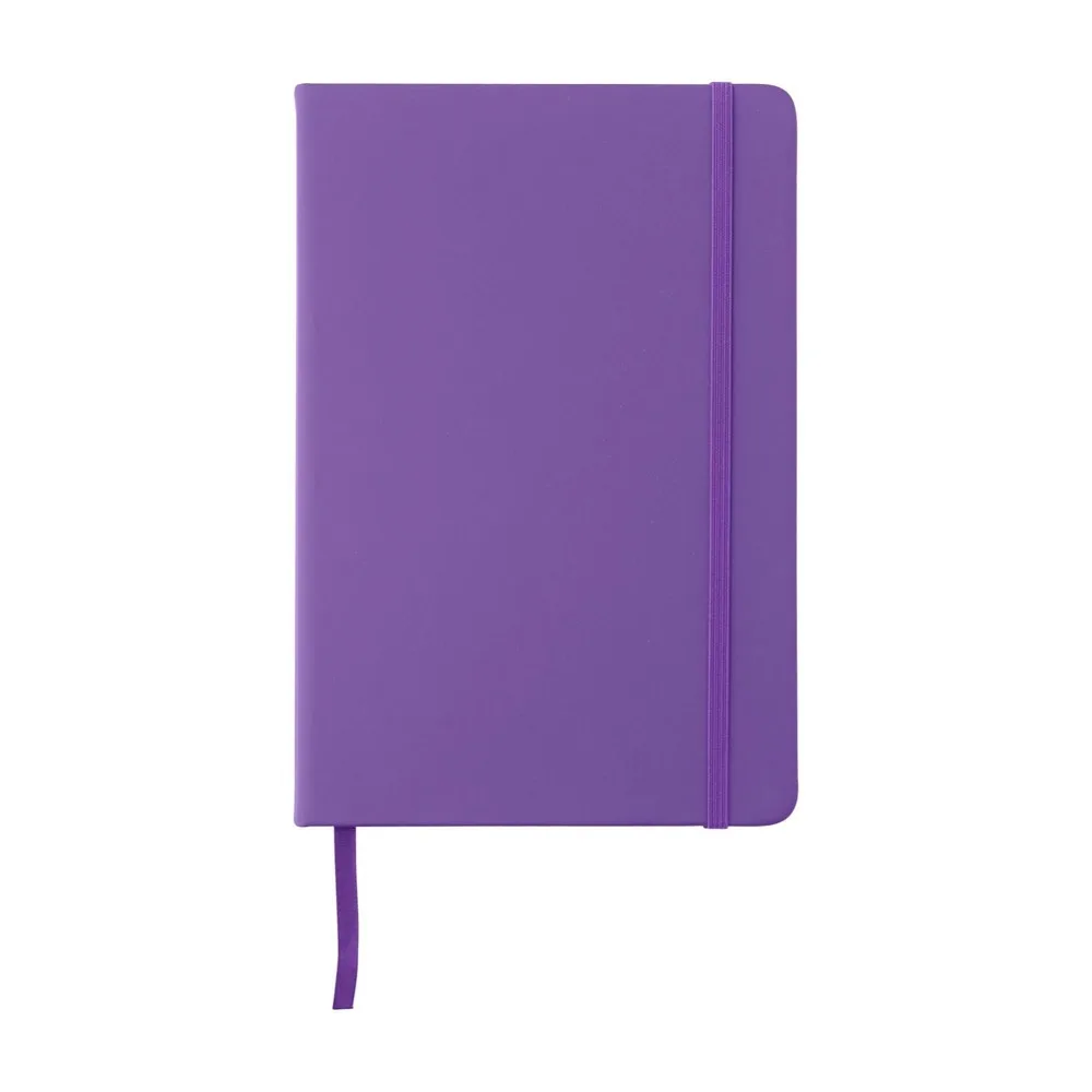 Notitieboek Eva | Gerecycled PU | A5 | Gelinieerd, paars