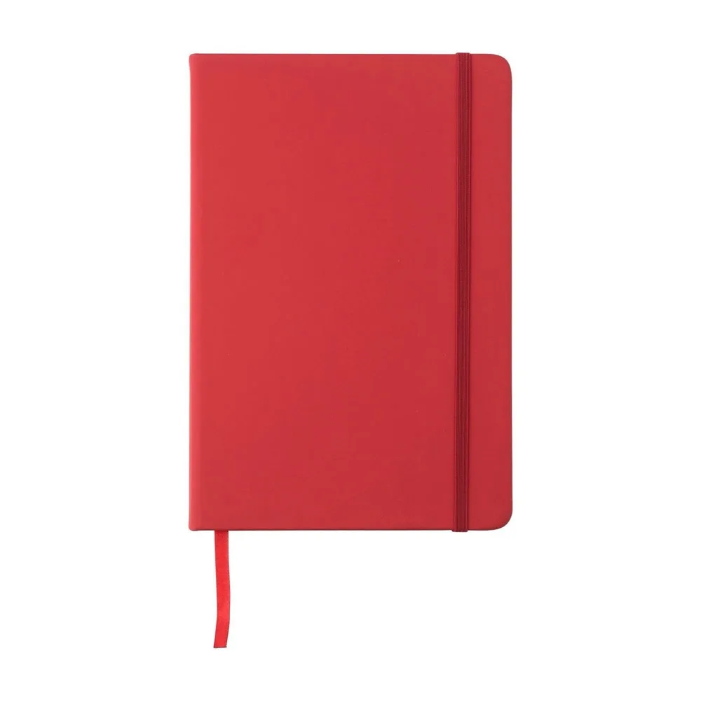 Notitieboek Eva | Gerecycled PU | A5 | Gelinieerd, rood