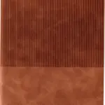 Gerecycled PU-notitieboek (A5) Elian, bruin