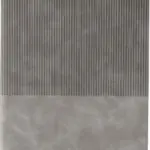 Gerecycled PU-notitieboek (A5) Elian, grijs