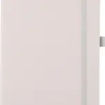Gerecycled bioafval en kartonnen notitieboek A5 Gertrud, khaki (écru)