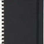 rPET notitieboek (A5) Ilias, zwart