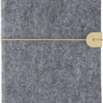 Notitieboek Danio | Gerecycled vilt | A5 | Gelinieerd, grijs